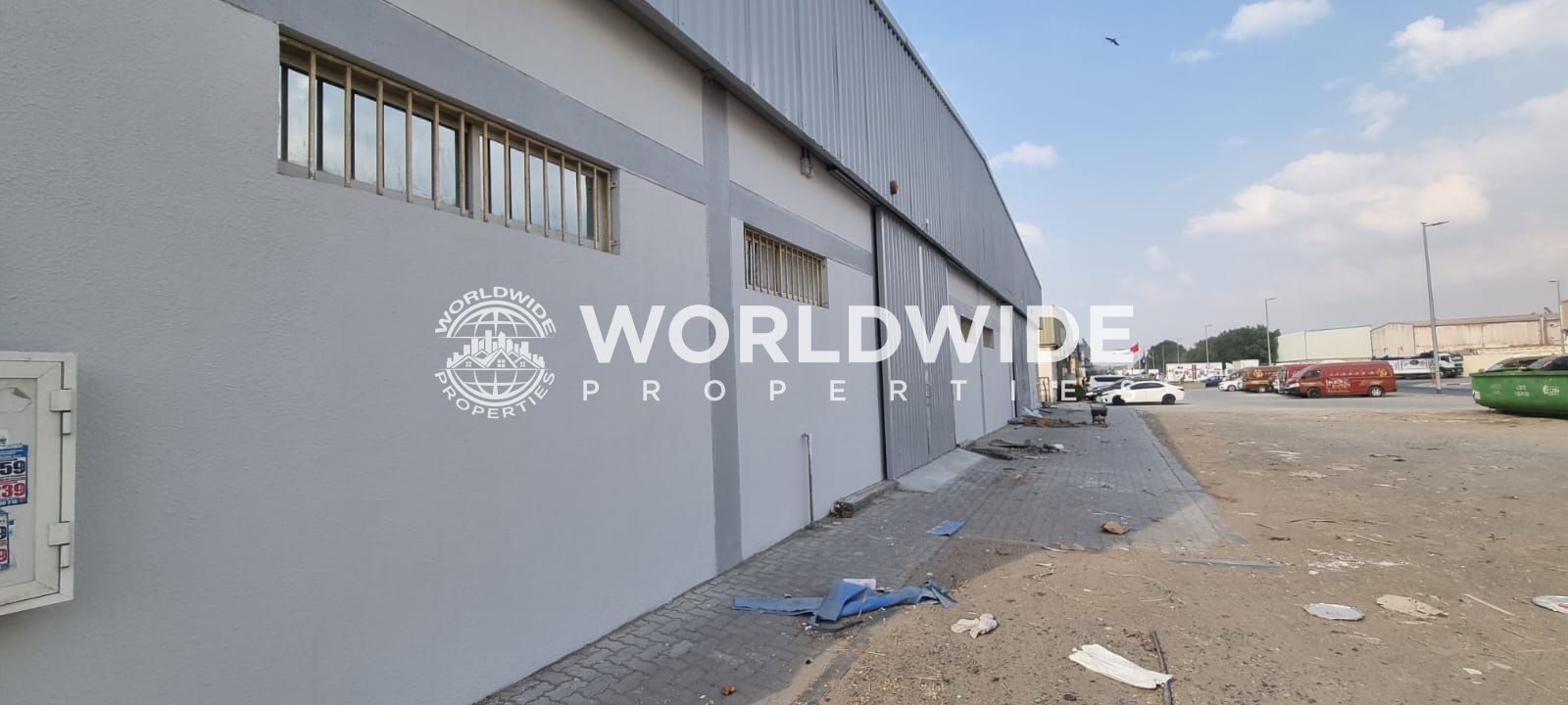 BIG SIZE Warehouse Available with Mezzanine | 20kW Power | 4 Cheques | Al Jurf-1