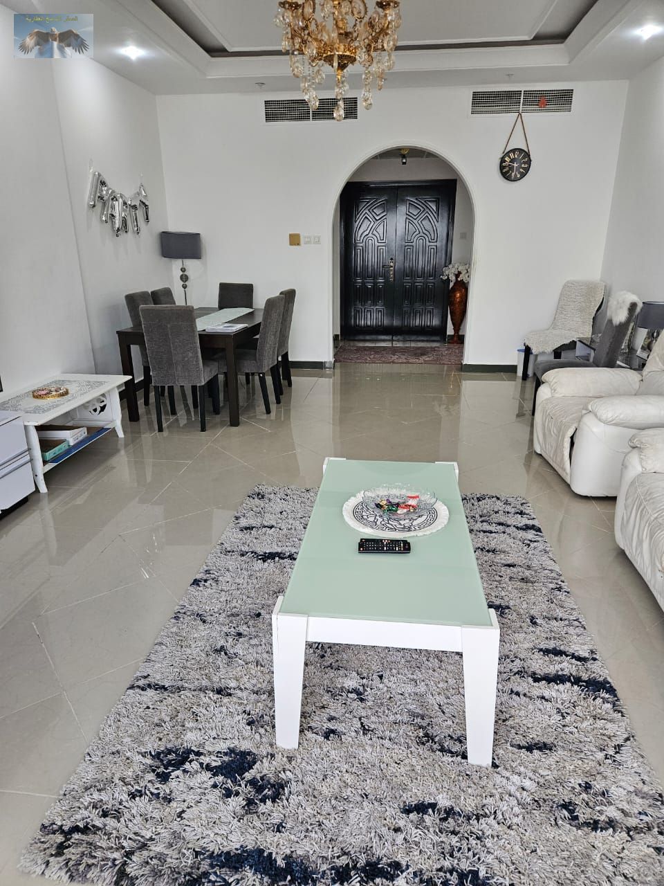 Furnished 2-Bedroom Apartment for Monthly Rent on Ajman Corniche A unique opportunity to live in an exceptional location on Ajman Corniche, offering a