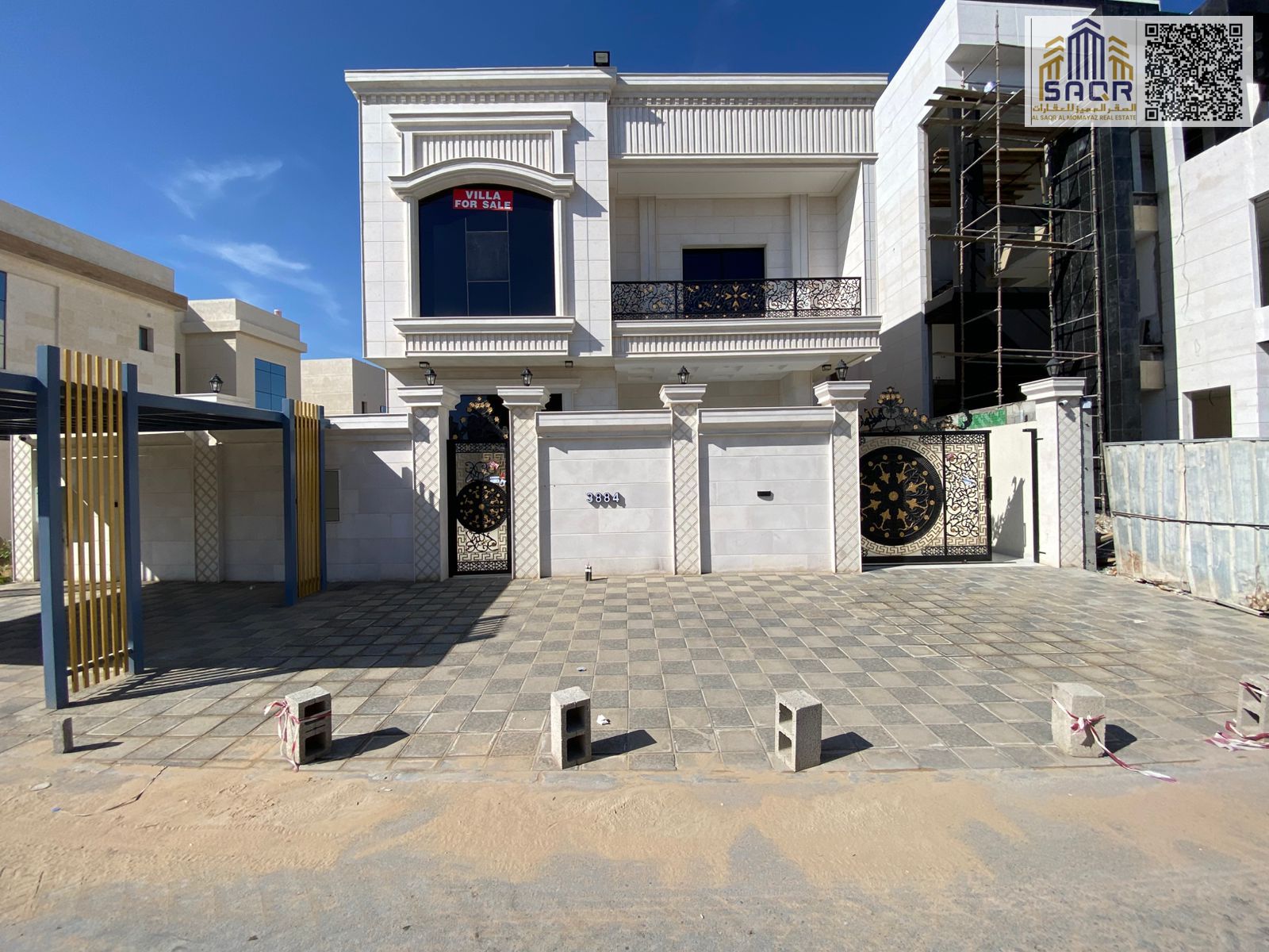 Luxury villa with private pool, price includes all registration and service fees.