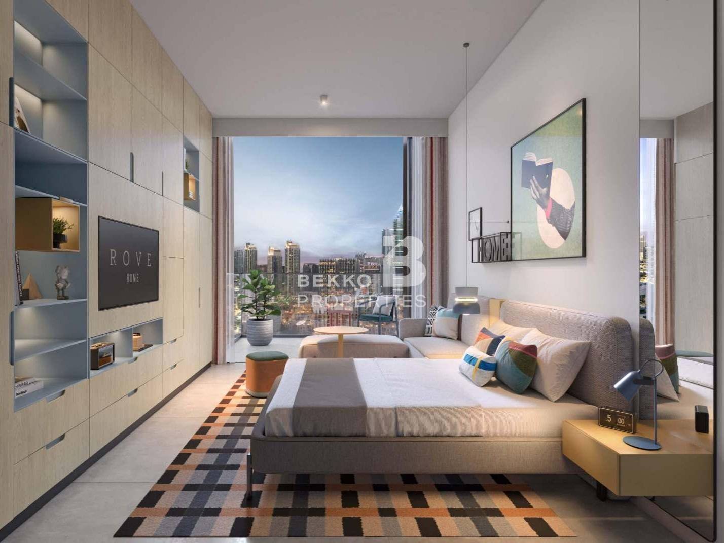 Prime Downtown Studio | Rove Home Dubai