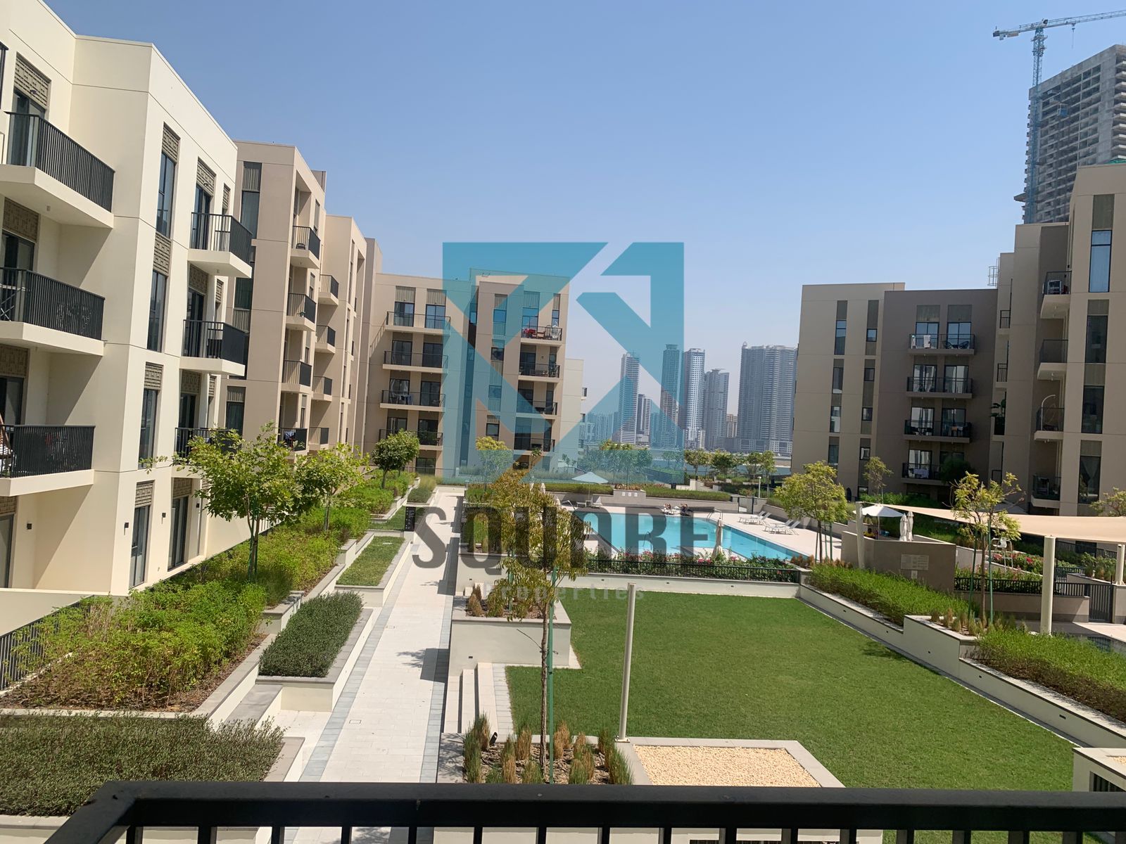 Luxury 2 BEDROOM Unfurnished / Sea & Pool View -WITH MAID ROOM