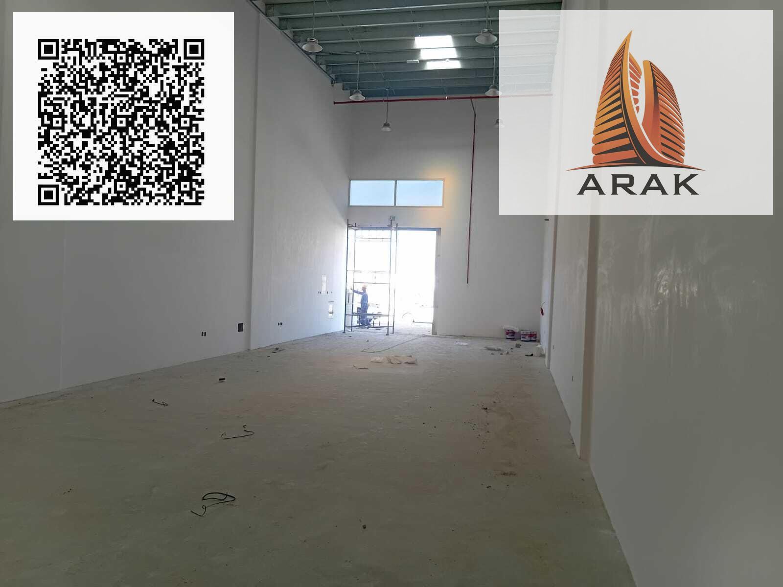 Annual Rent Warehouse in Al Jurf Industrial Area 3 Total area 3000 sq ft with mezzanine Second mezzanine installation to be completed within days 3-ph