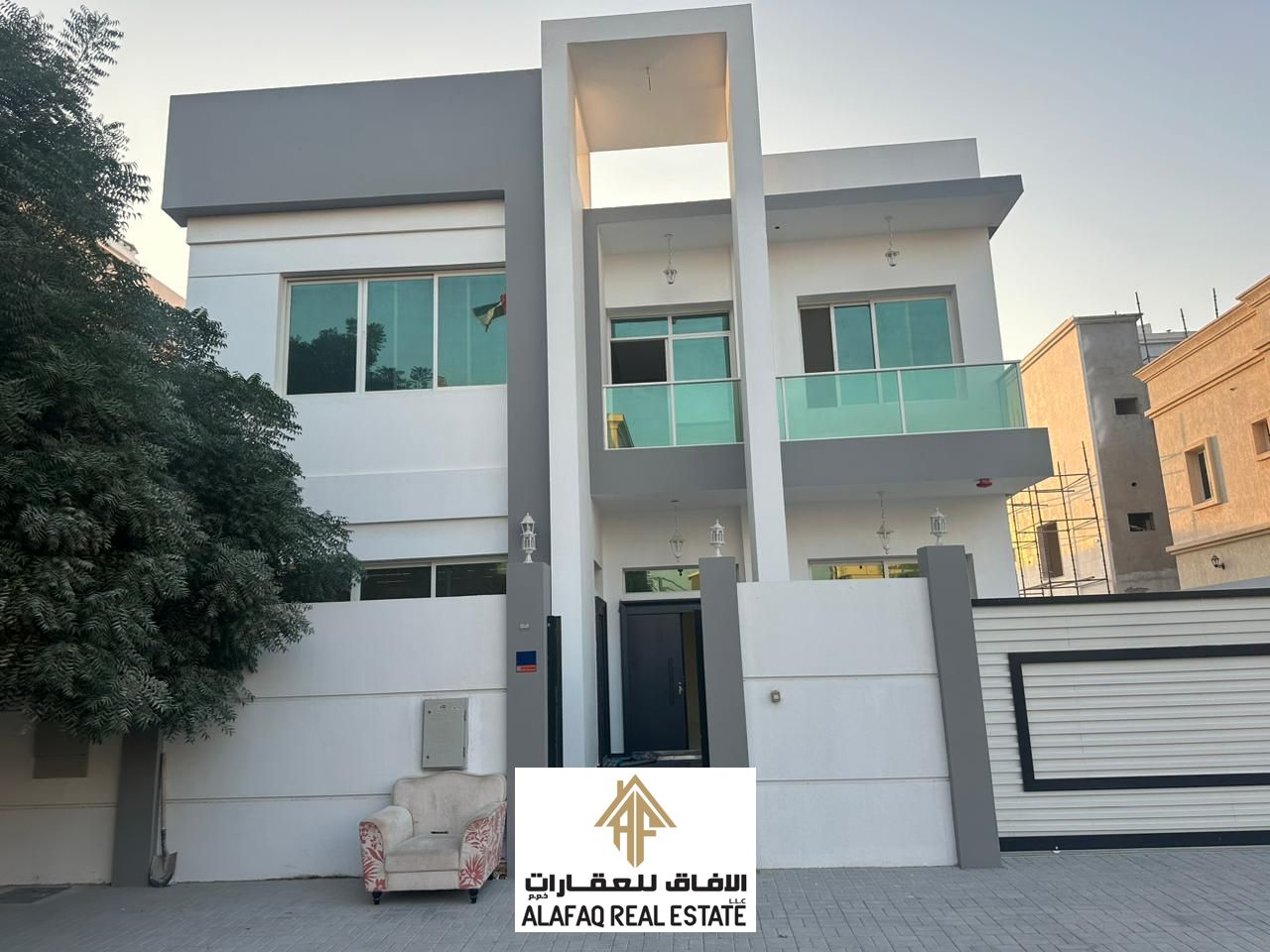 For Rent: Brand New Villa, First Occupant in Al Yasmeen, Five Bedrooms, Five Bathrooms, Spacious Layout, Modern Finishing, Prime Location, Ready to Mo