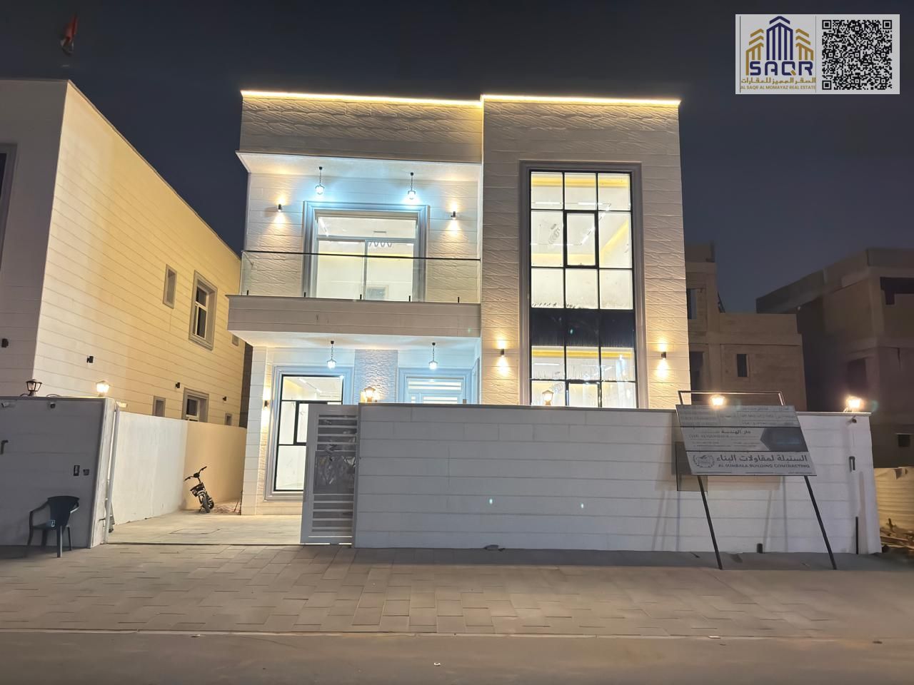 Ready-to-move-in villa, including electricity, water, and air conditioning / Freehold / Fees included