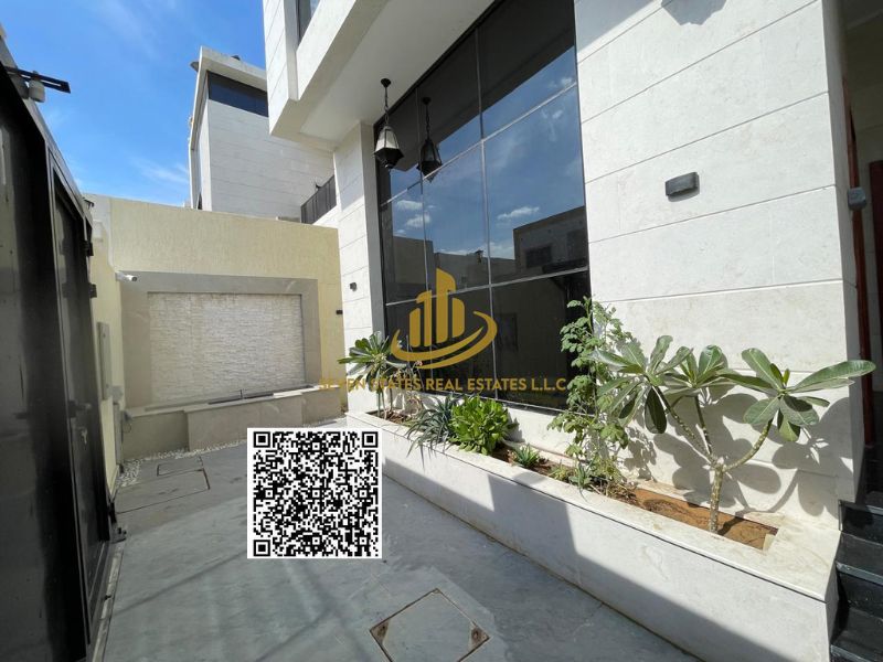 Villa for Sale in Al Yasmin – Al Saada District | Prime Location and Super Deluxe Finishing A unique opportunity to own a luxurious villa