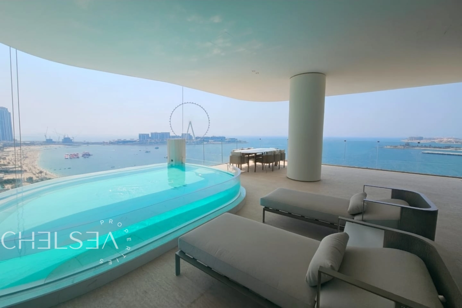 FULL SEA VIEW | FULLY FURNISHED | DUBAI EYE VIEW