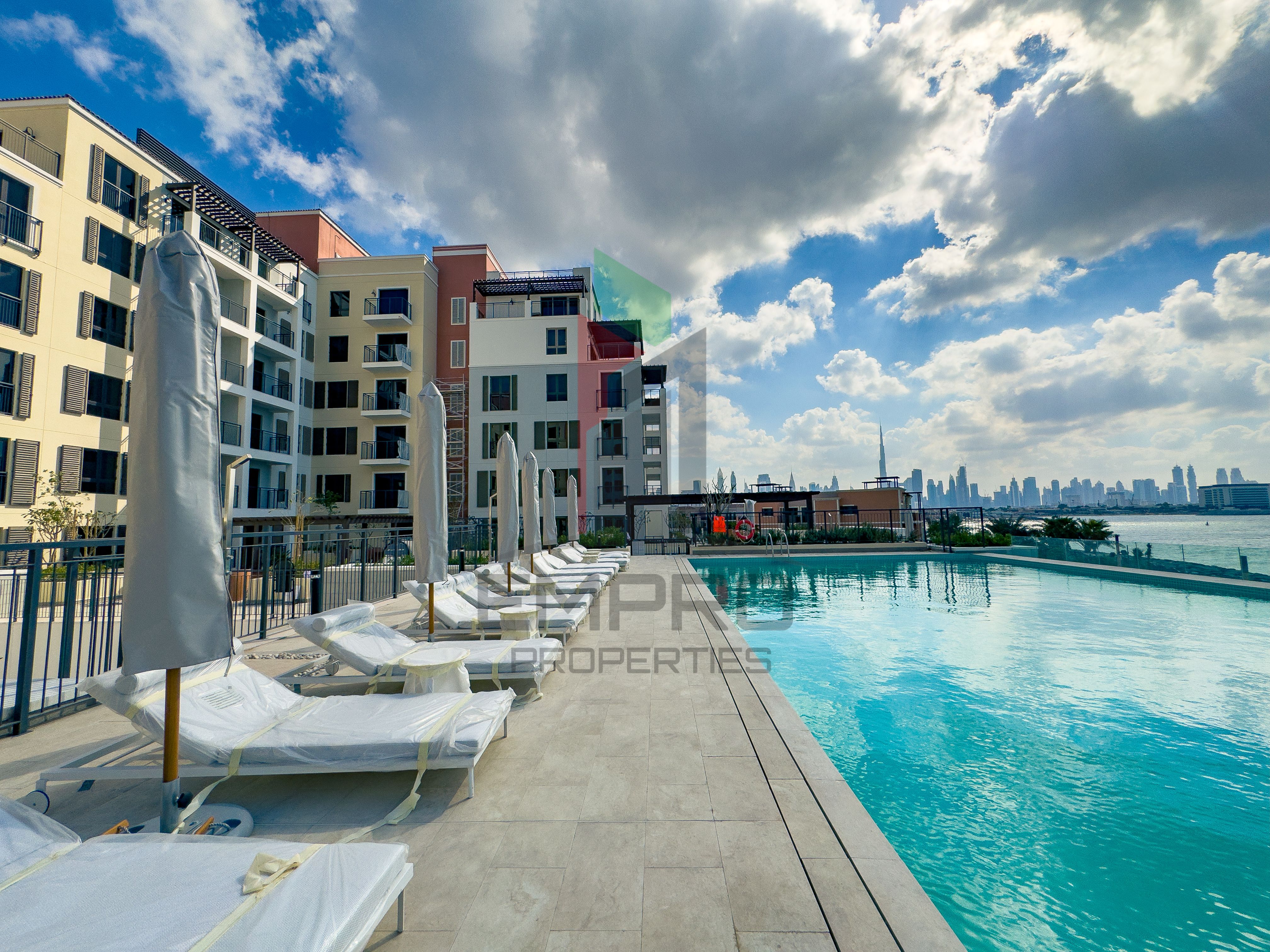1BR brand New |Community View| Partial Marina View