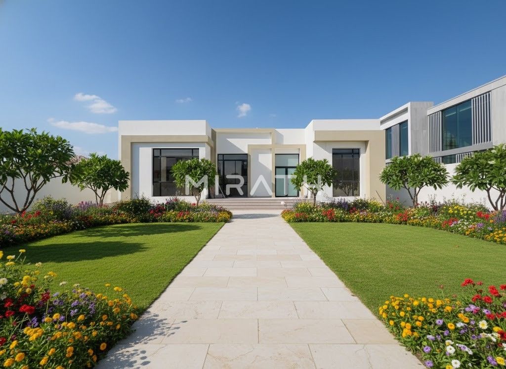 Brand New 4BR Single story Villa | Big Garden space