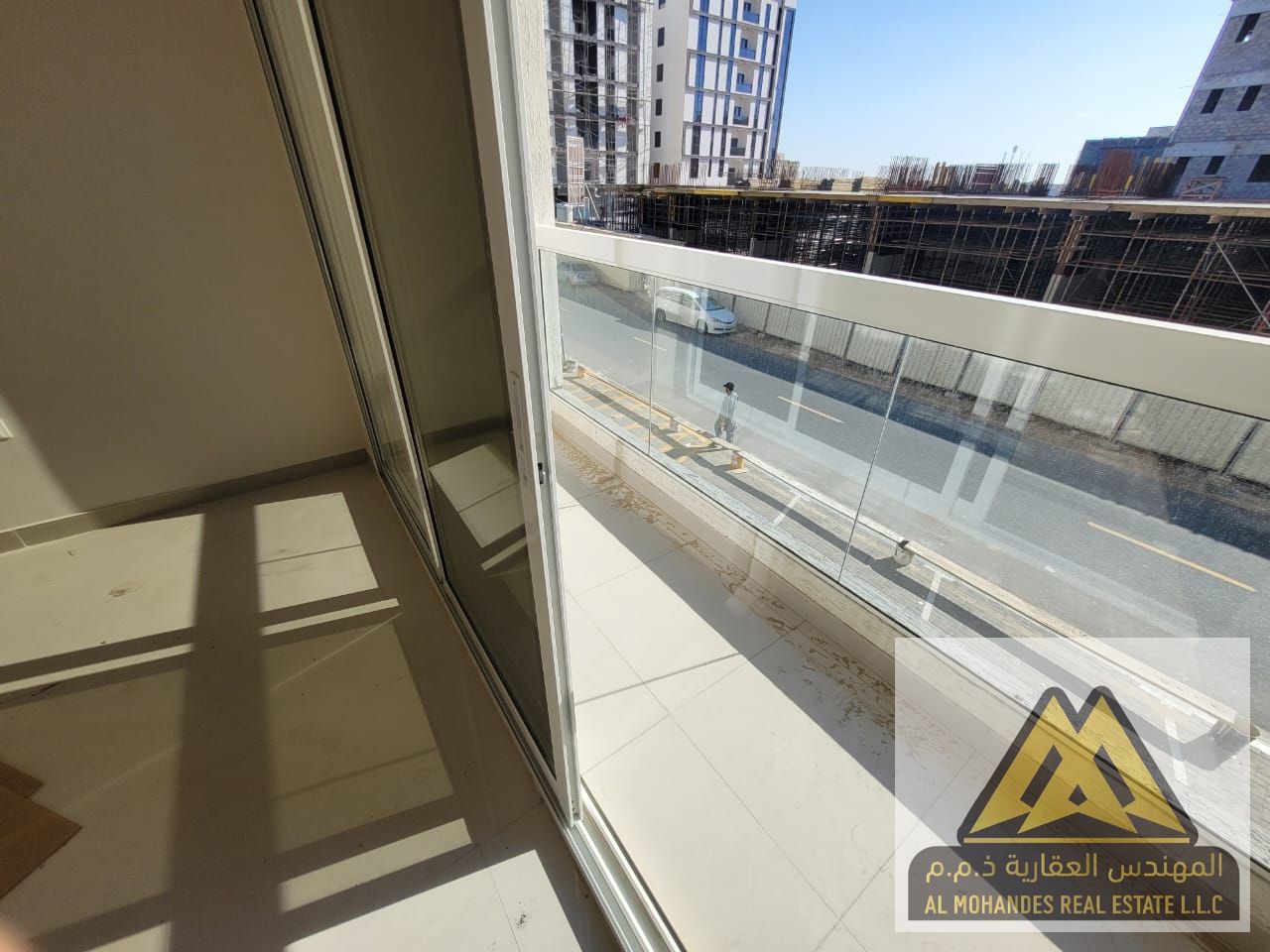 Apartment for Rent – Al Jurf 3, Ajman – First Occupancy -1 Bedroom and Living Hall-35000