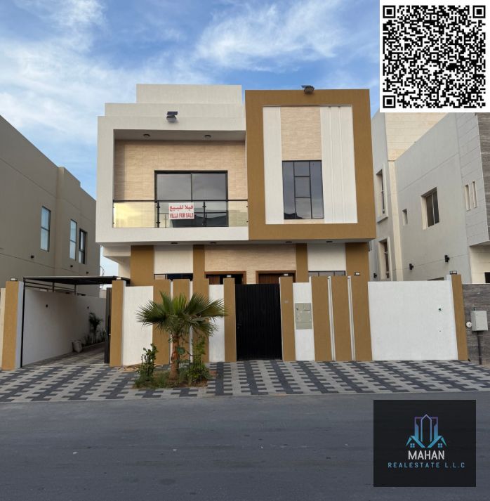Al-Zahia Villa Doreen and Roof 6 master bedrooms with cupboard for rooms Maid room with bathroom Lounge and council with laundries and bathrooms Fully equipped kitchen Land area 3014 square feet Building area 3750 square feet Required 1750000 not inclusiv
