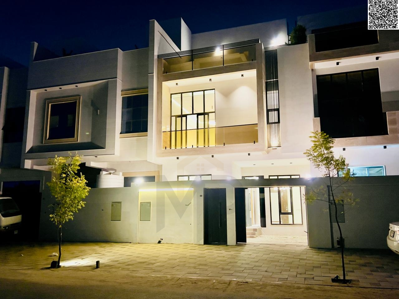 Luxury VIP villa for sale on installments. Own a sophisticated villa with a modern design and luxurious finishes, in a prime location in Ajman.