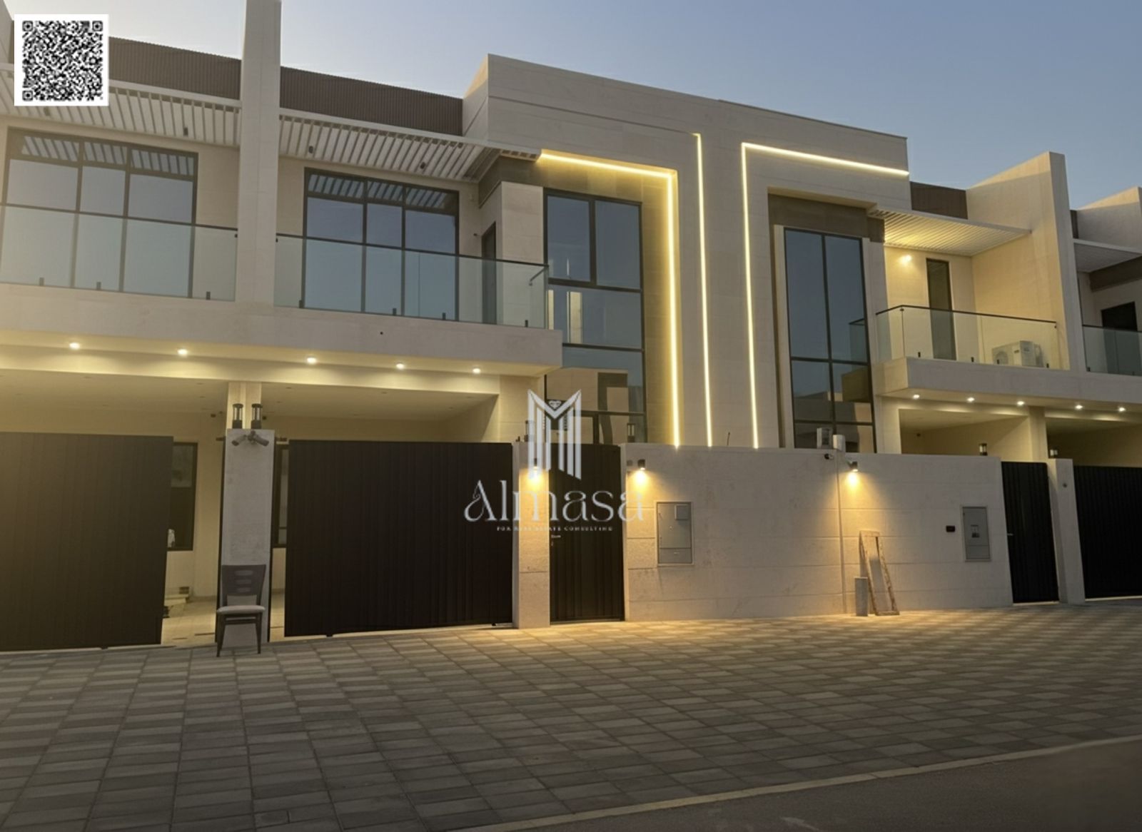 Modern villa for sale in Al Zahia – 4 bedrooms + swimming pool – registration fees included, freehold ownership for all nationalities