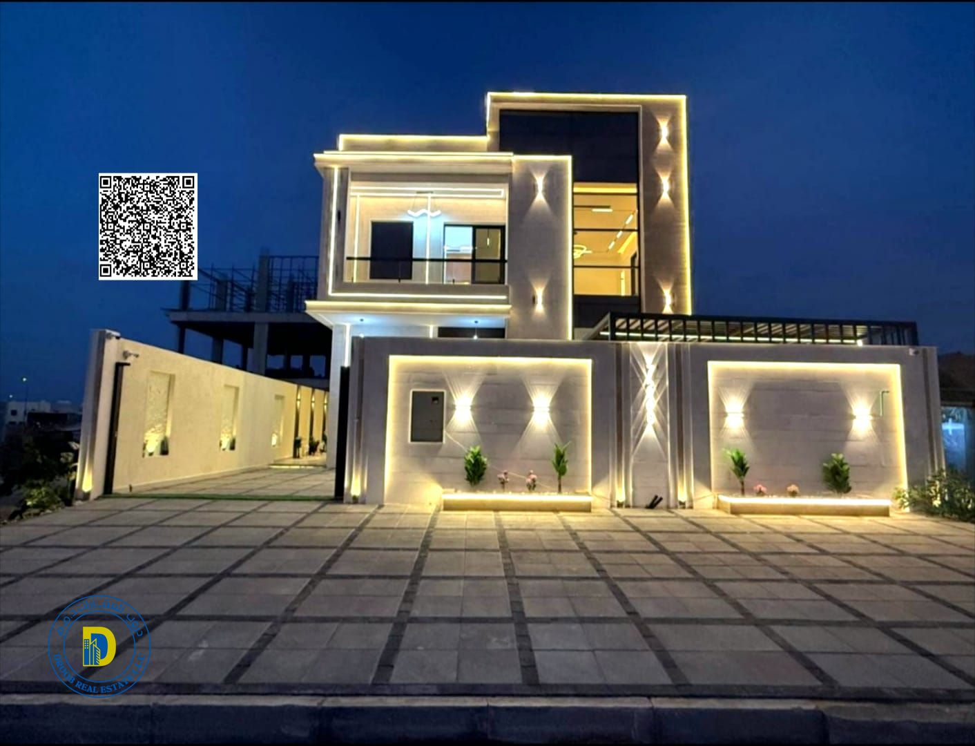 For sale in Al Helio 2, Ajman: a 3-bedroom villa, including registration fees, , freehold ownership for all nationalities.