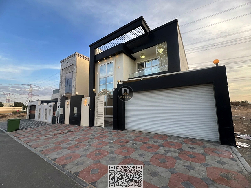 Villa for Rent | 5 Bedrooms | Al Yasmeen Area | Prime Location on a New Paved Road | Opposite Al Rahmaniya - Sharjah
