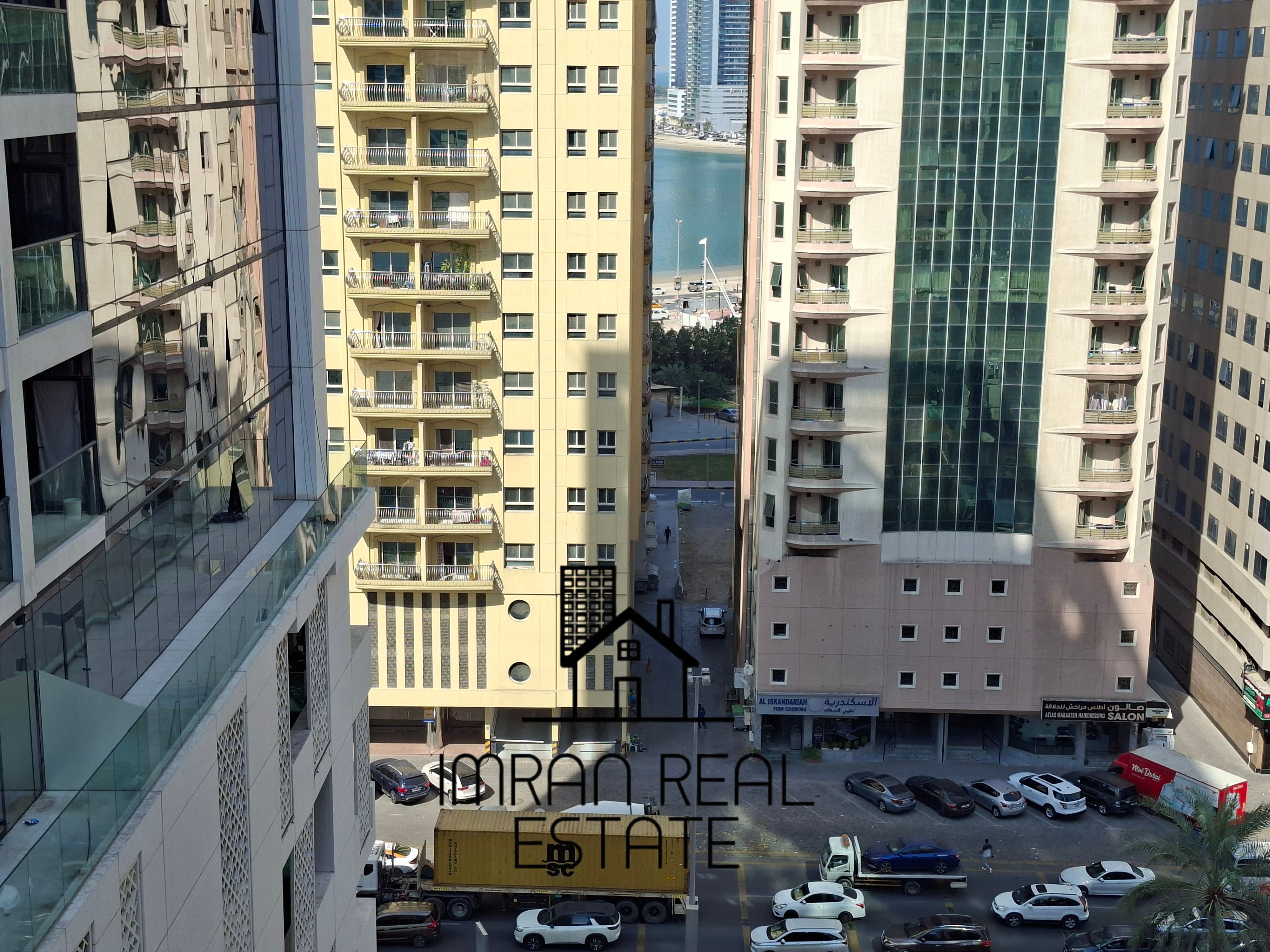 Spacious 1BHK| free Parking with balcony and sea view