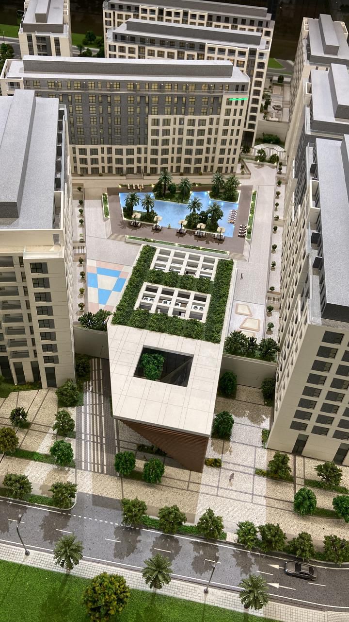 Three bedroom corner apartment with living room in Al Mamsha project handover 2026 prime investment opportunity in Sharjah