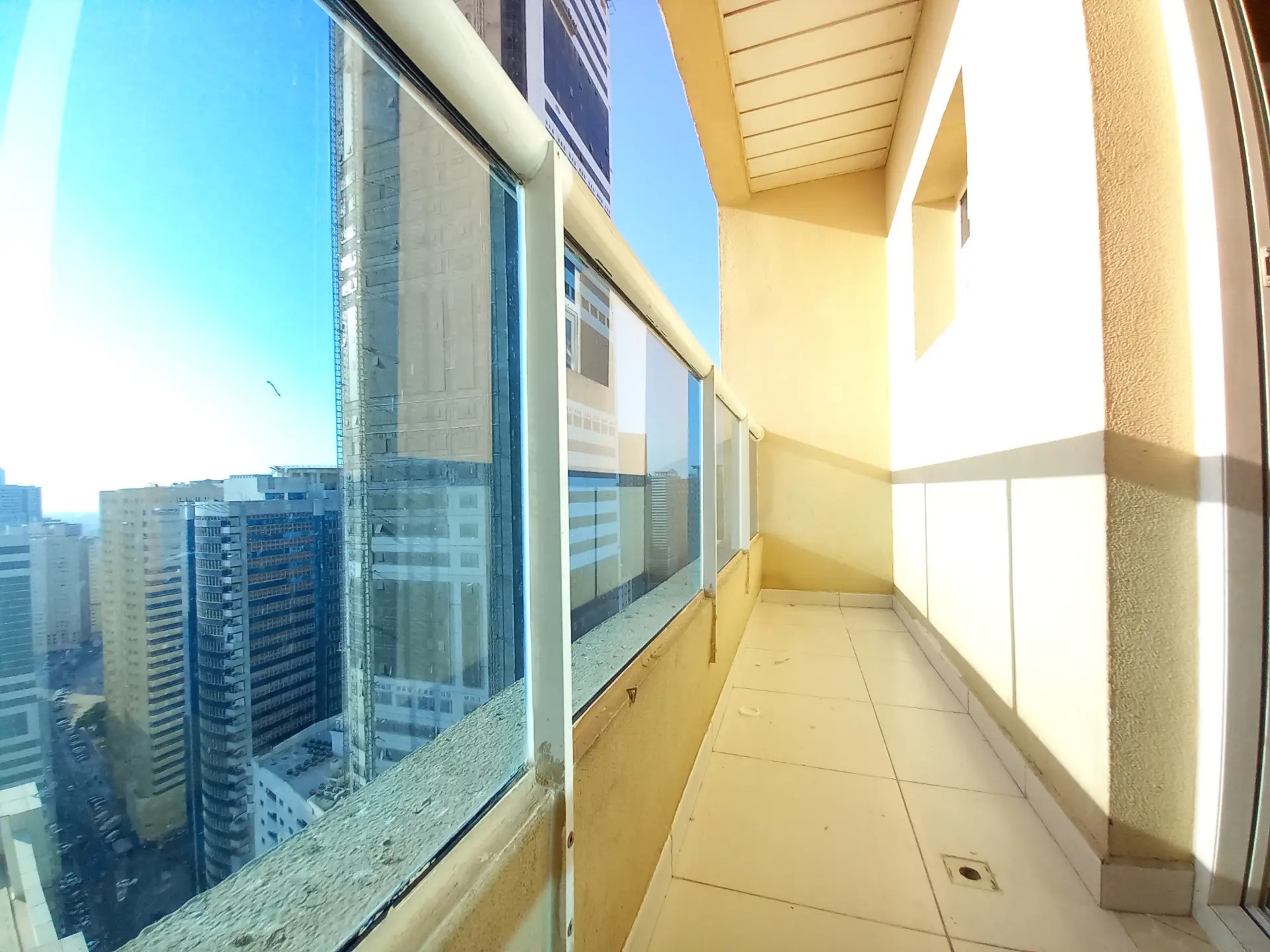 Parking free “ 1Bhk “ Two Washroom, Balcony Close hall “ 6 Cheque payment Maintenance Free Close to Dubai border