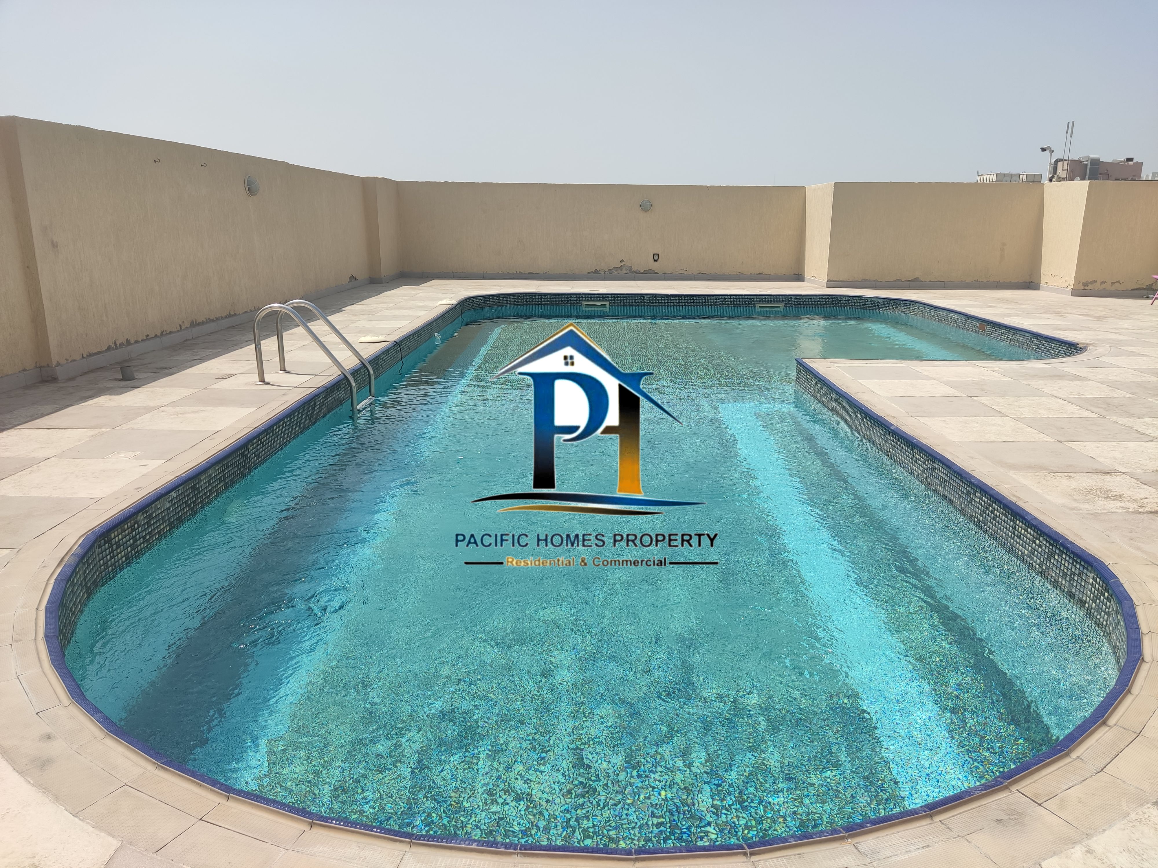 CENTRAL OR DIYAFAH SCHOOL FRONT FACING FAMILY APARTMENT 1BHK 2BATH BALCONY WITH ALL AMENITIES ONLY 55K