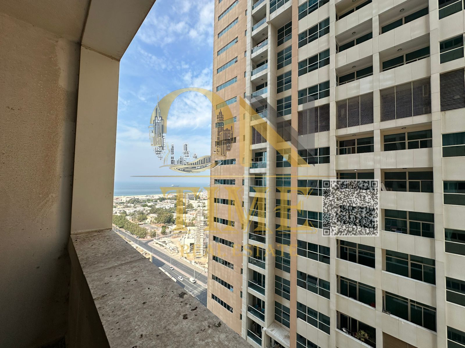 or Sale – Ajman One Towers 2BHK apartment with partial sea view, Tower 2, 13th floor, 1,450 sq. ft. Total Price: AED 785,584 5-Year Payment Pl