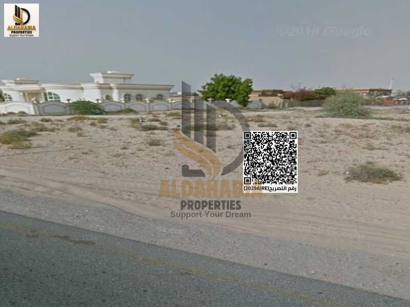 For sale – residential investment land with villa permit in Al Salamah, Umm Al Quwain
