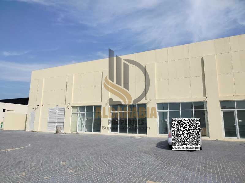 Showroom for rent on a main road – near Um Al Thuoob Roundabout