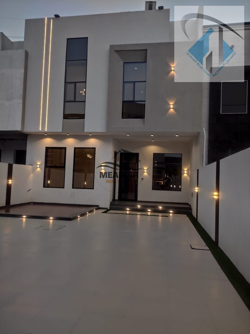 For Sale: A luxurious villa in Al Zahia, Ajman, featuring a modern design that combines luxury and comfort in every detail, with high-quality interior