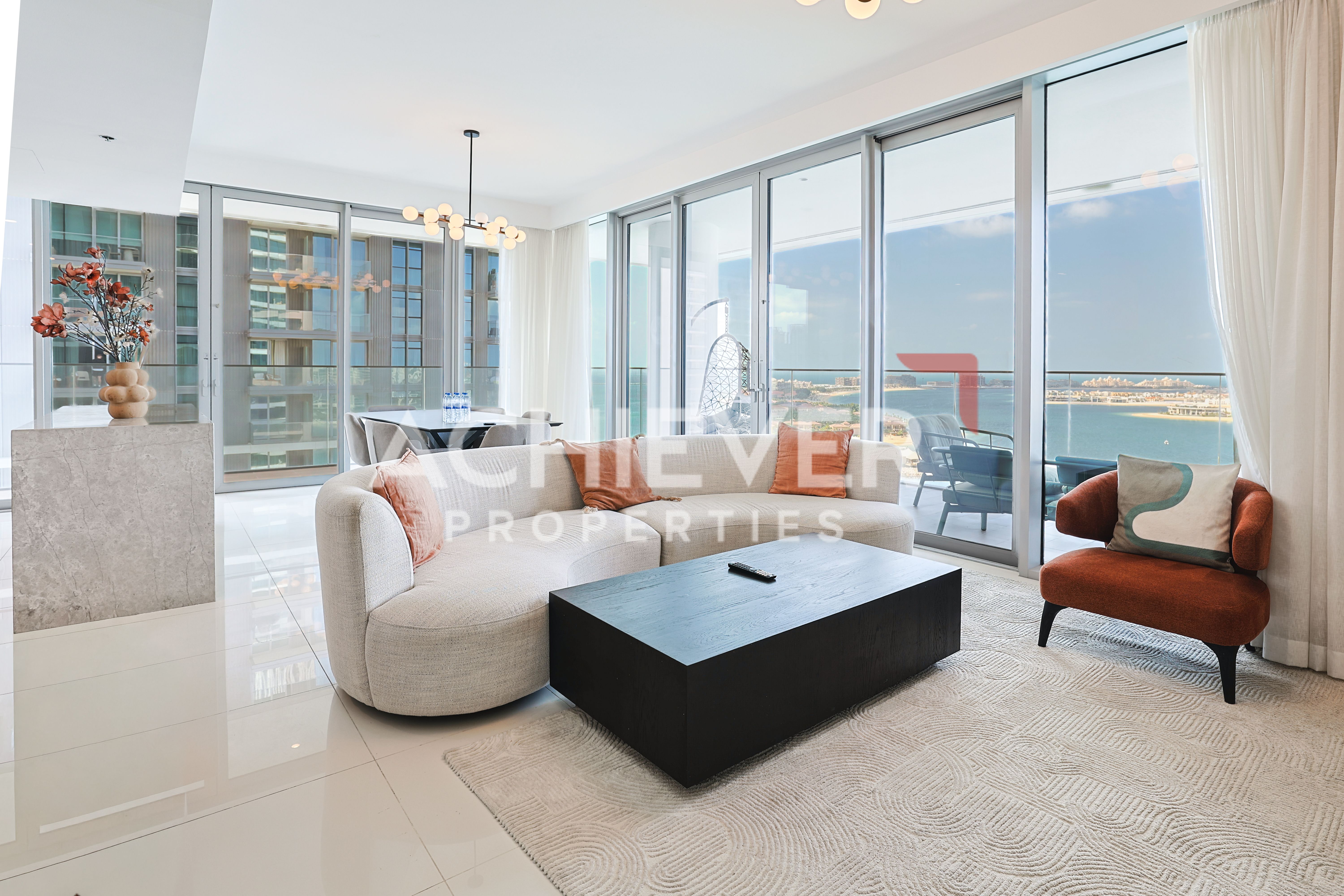 High-End Furnishings | Full Palm View | High Floor