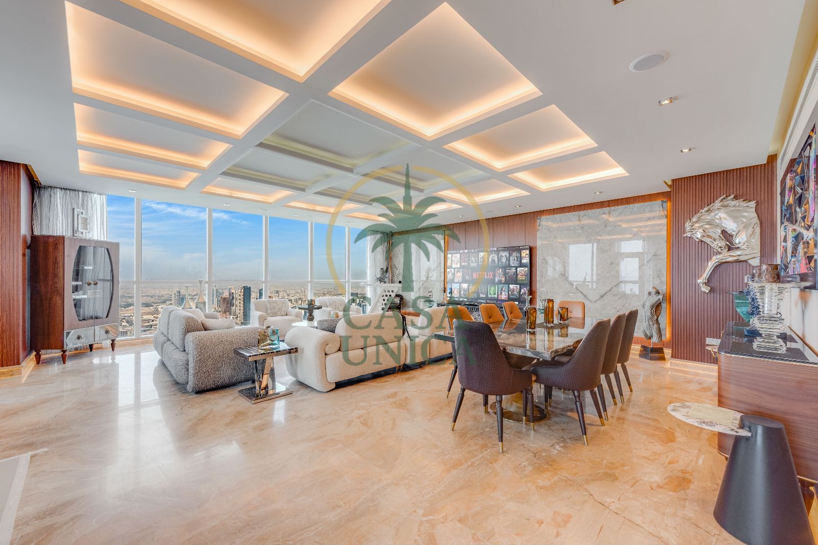 Upgraded | Duplex Penthouse | Furnished | Sea Views