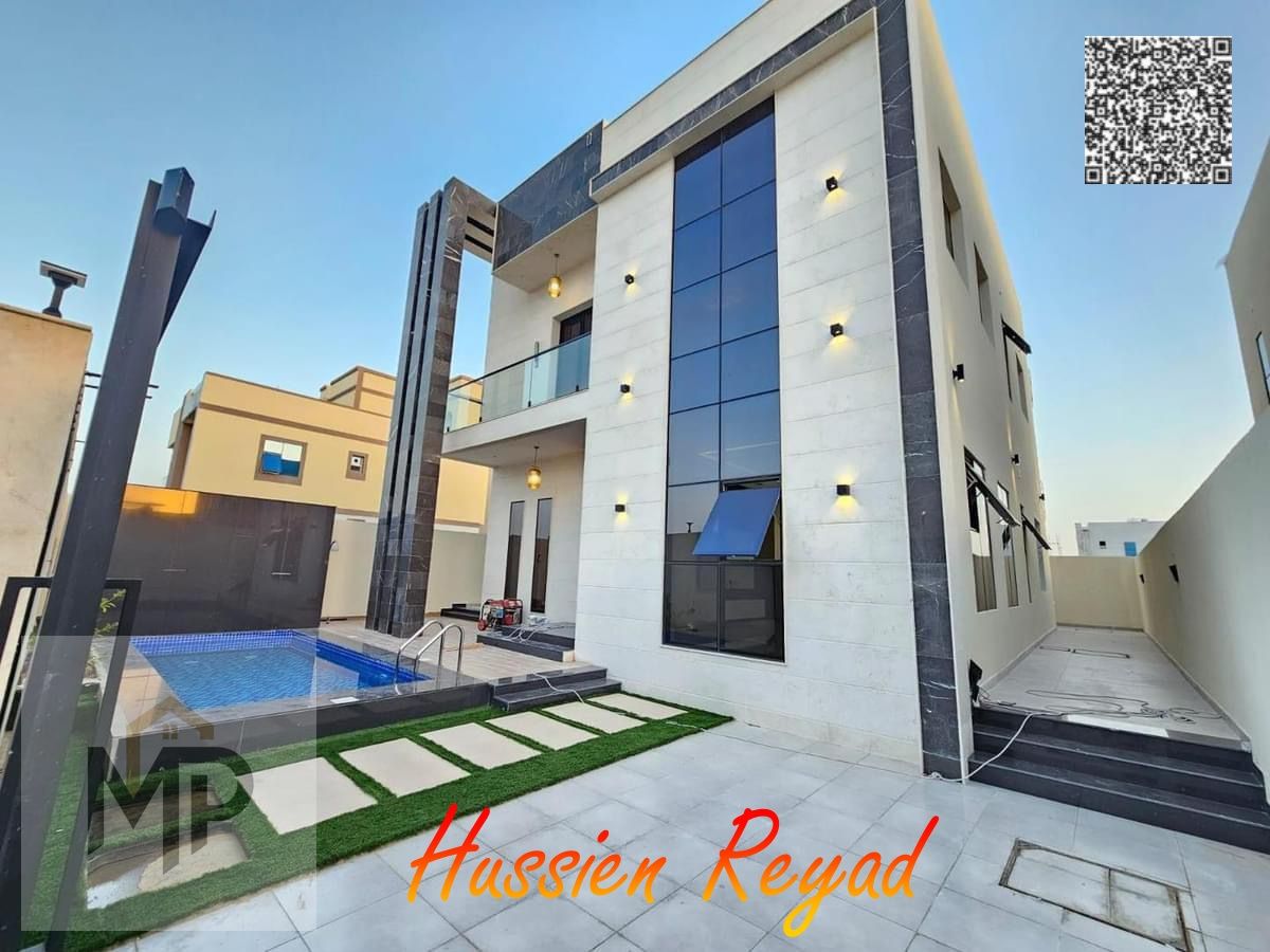 Own your dream villa, freehold, in Ajman, next to the Chinese Market, directly on Sheikh Mohammed Bin Zayed Road. Registration and ownership fees incl