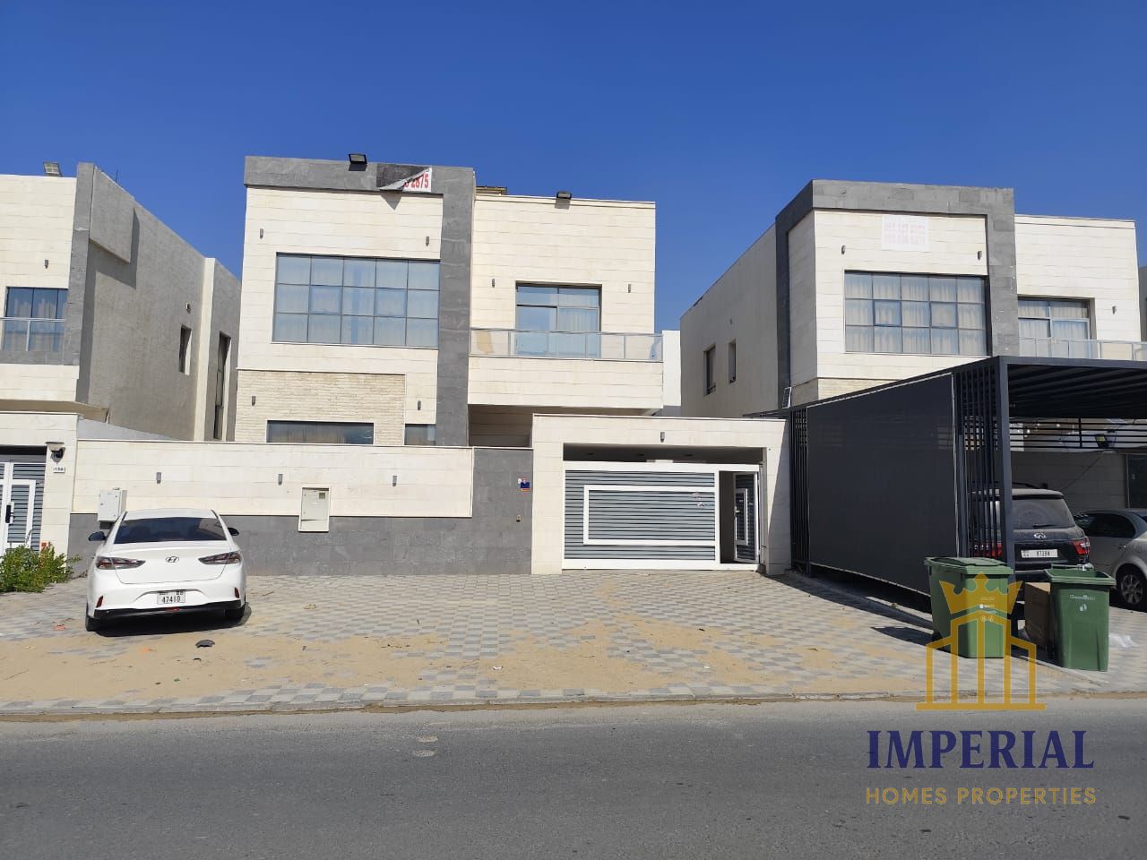 Furnished villa with central air conditioning in Al Yasmin area, Ajman