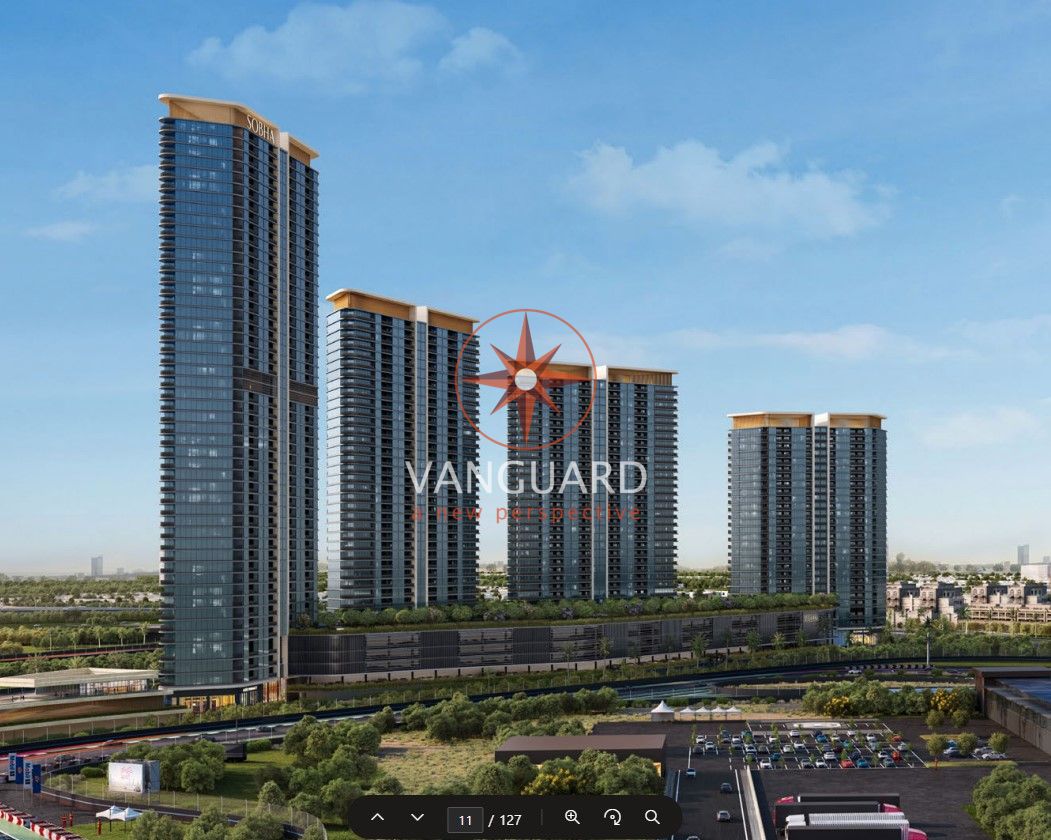 HIGH FLOOR | UNFURNISHED | 1 BEDROOM APARTMENT