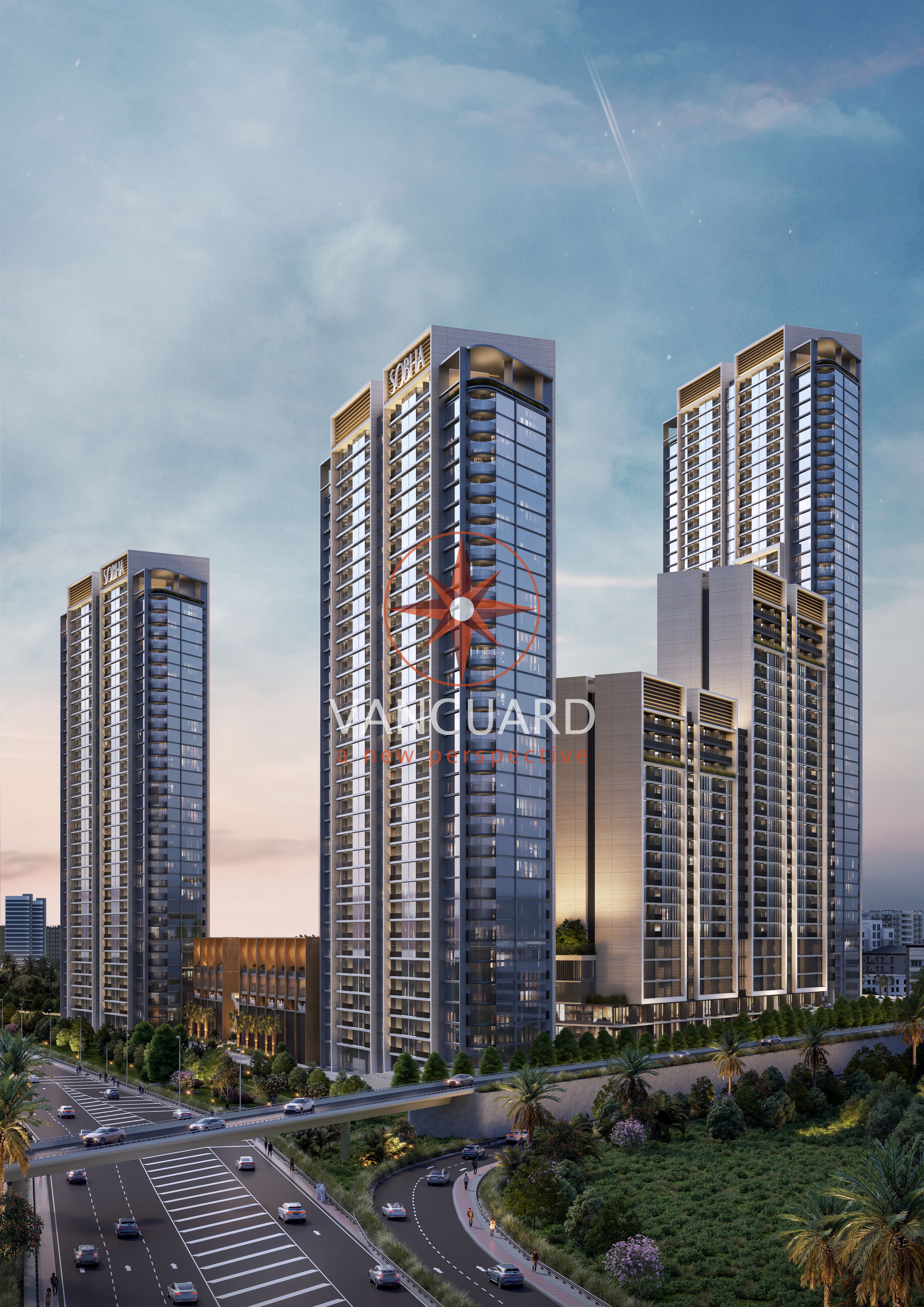 LUXURIOUS | HIGH FLOOR | 1 BEDROOM APARTMENT