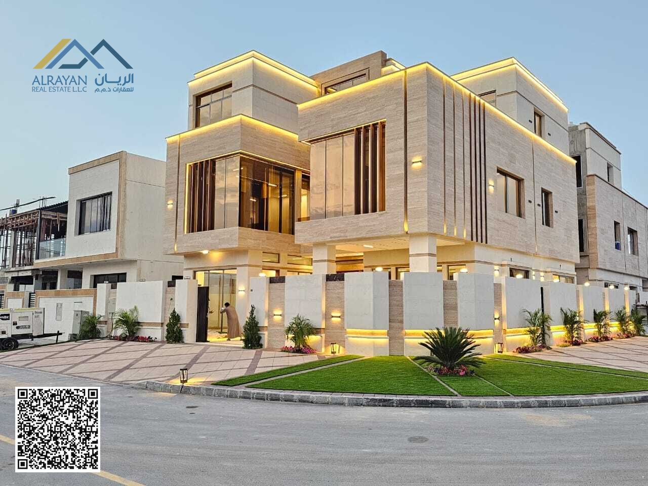 Villa for sale in the prestigious Al Yasmin area, Ajman. Own your dream home in the most desirable location, with the finest finishes and the best