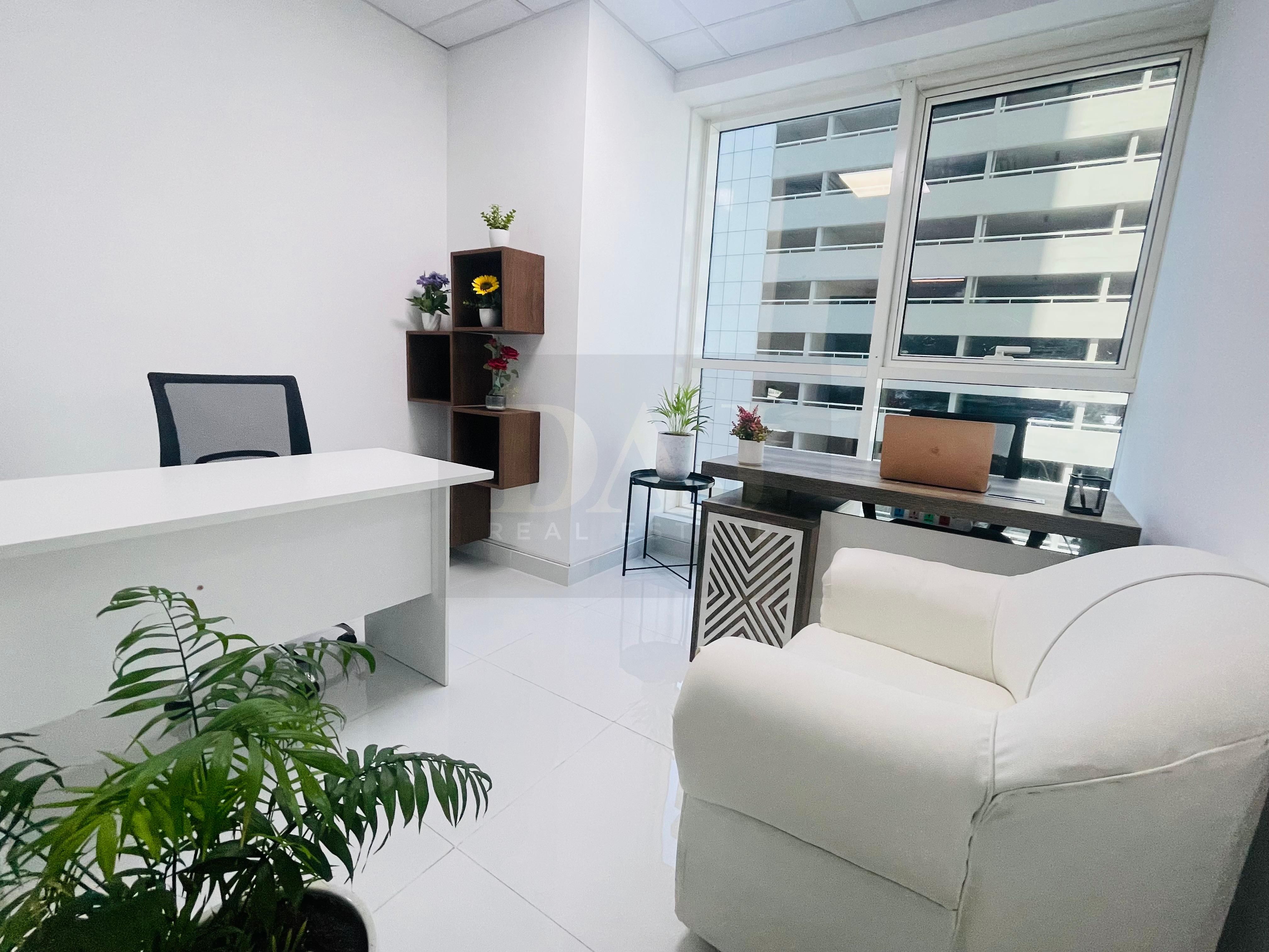 Office for rent with beautiful interior & ample natural light available Dubai