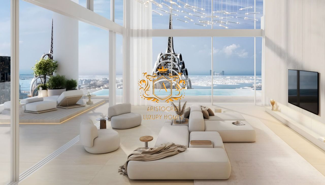 Exquisite Two-Bedroom with Panoramic Sea and Marina Views