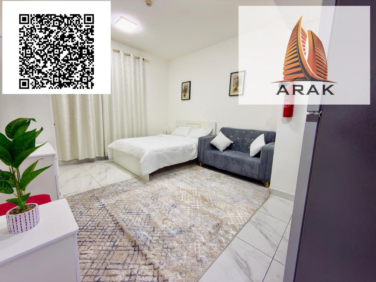 Studio Apartment for Monthly Rent – Ajman | Al Nuaimiya 1 Brand new fully furnished studio apartment in a clean and well-maintained building,