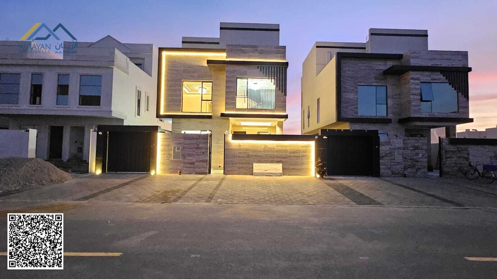 Villa for sale in the prestigious Al Yasmin area, Ajman. Own your dream home in the most desirable location,
