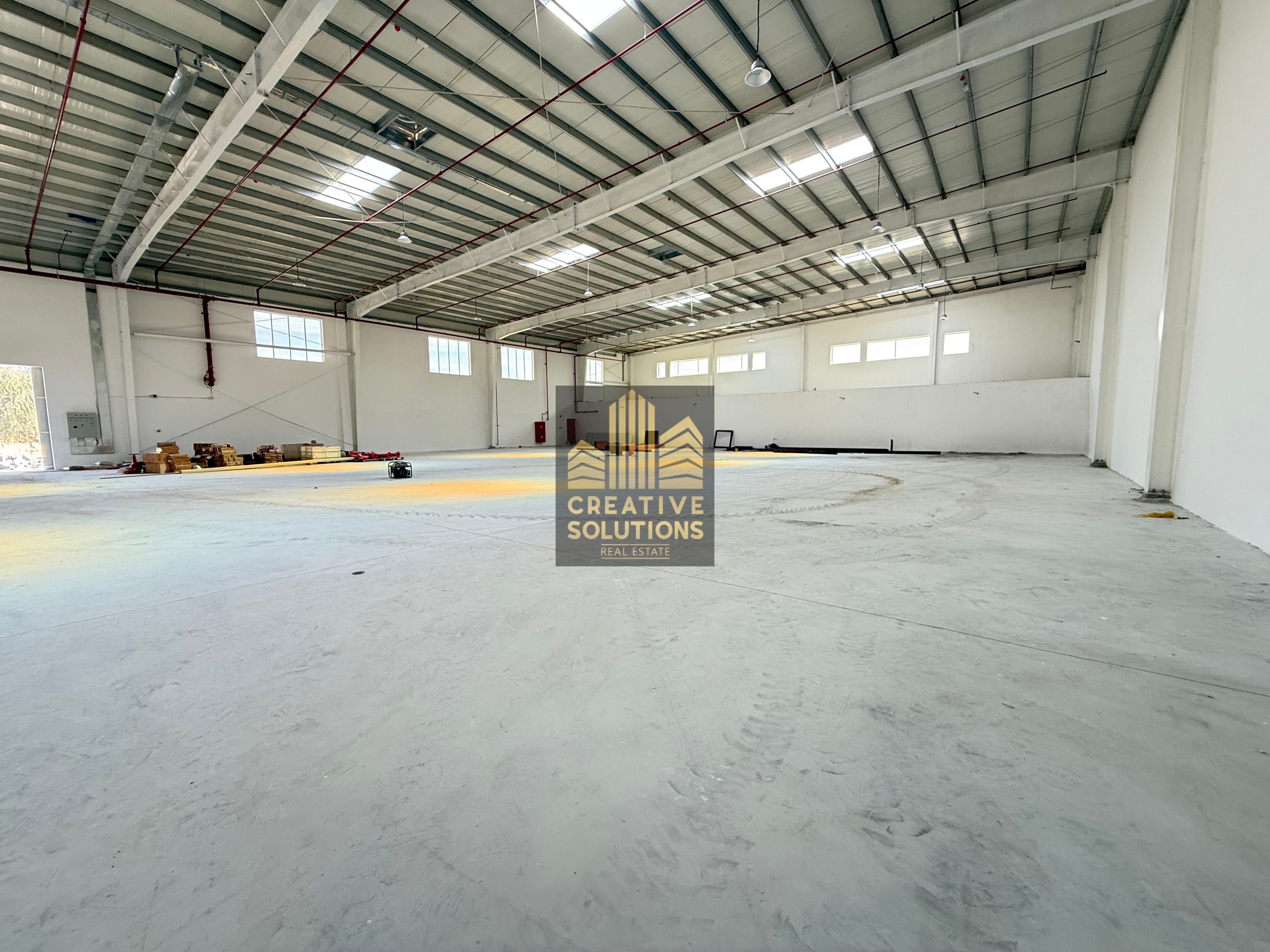 BRAND NEW WAREHOUSE FOR RENT PRIME LOCATION WITH OFFICES