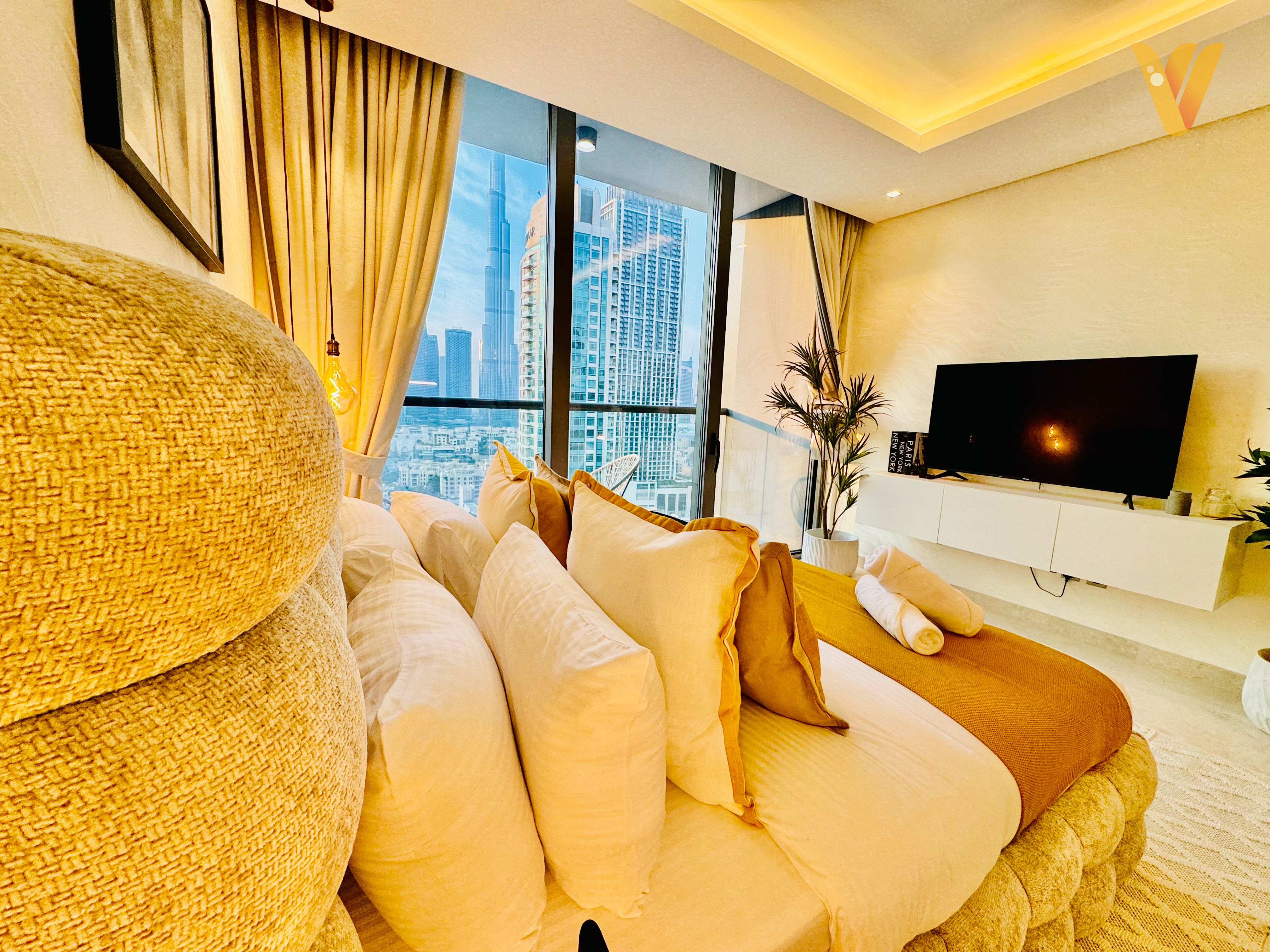 Chic Studio | Burj Views | Sterling by Omniyat