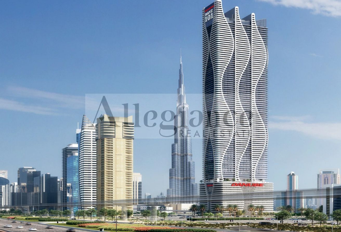 2BR + Pool | Burj Khalifa & Sea View | Q2 2028