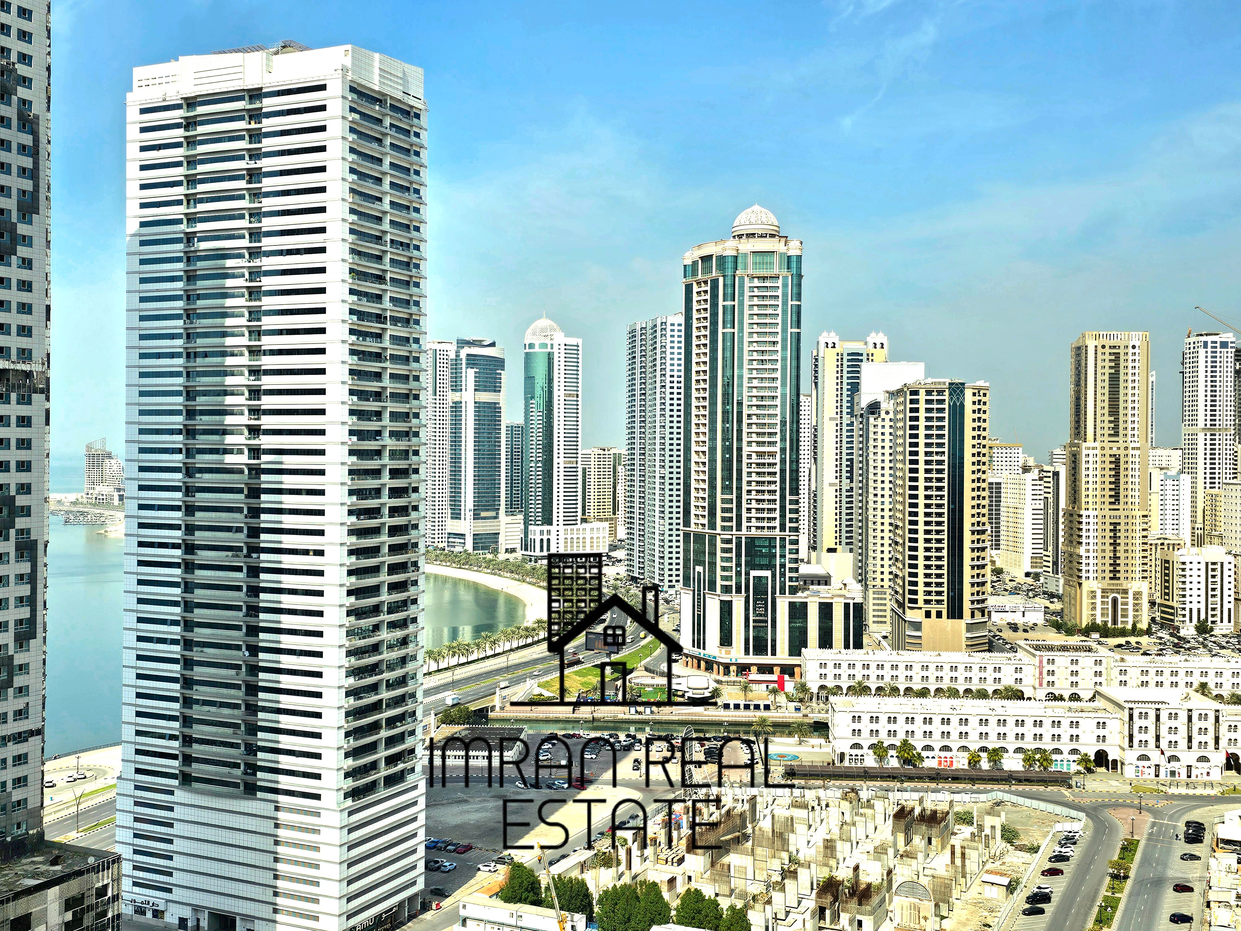 ** SEA VIEW PRIME LOCATION 3BHK MAIDROOM WARDROBE GYM POOL BALCONY **