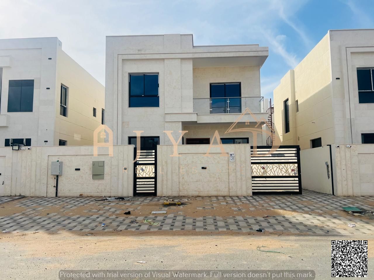 Modern design in Al-Haliyo 2, price includes registration and ownership fees, with bank financing or cash. Freehold ownership for all nationalities