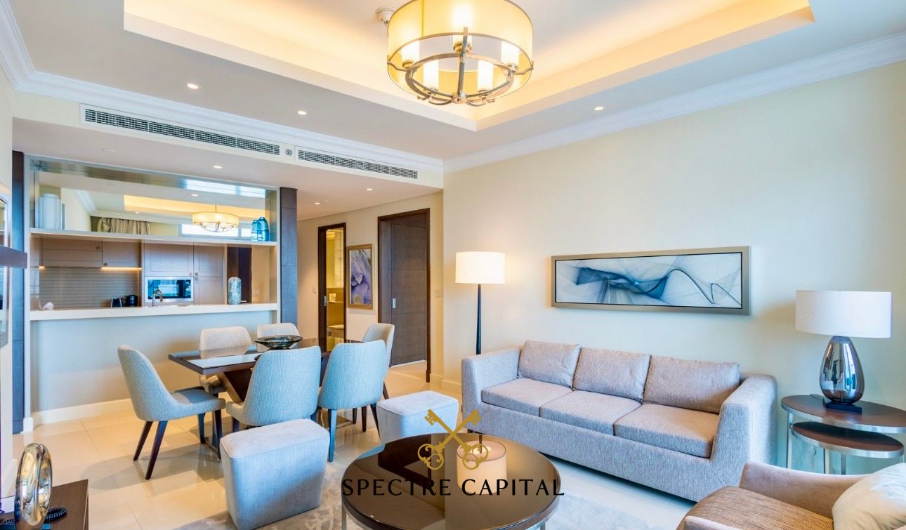 High Floor | Full Fountain & Burj Khalifa View
