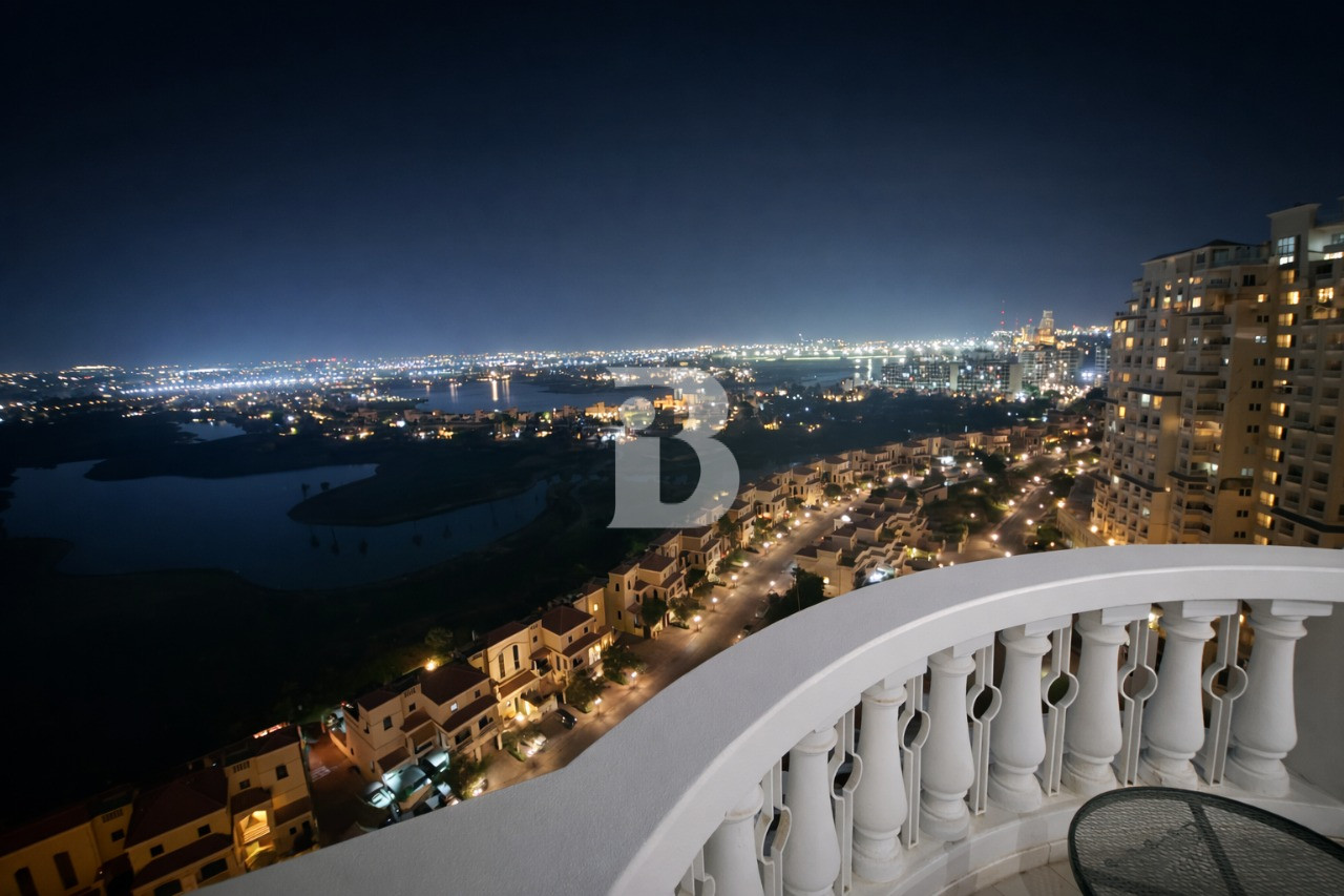 Golf And Lagoon View | Big Balcony | Tenanted