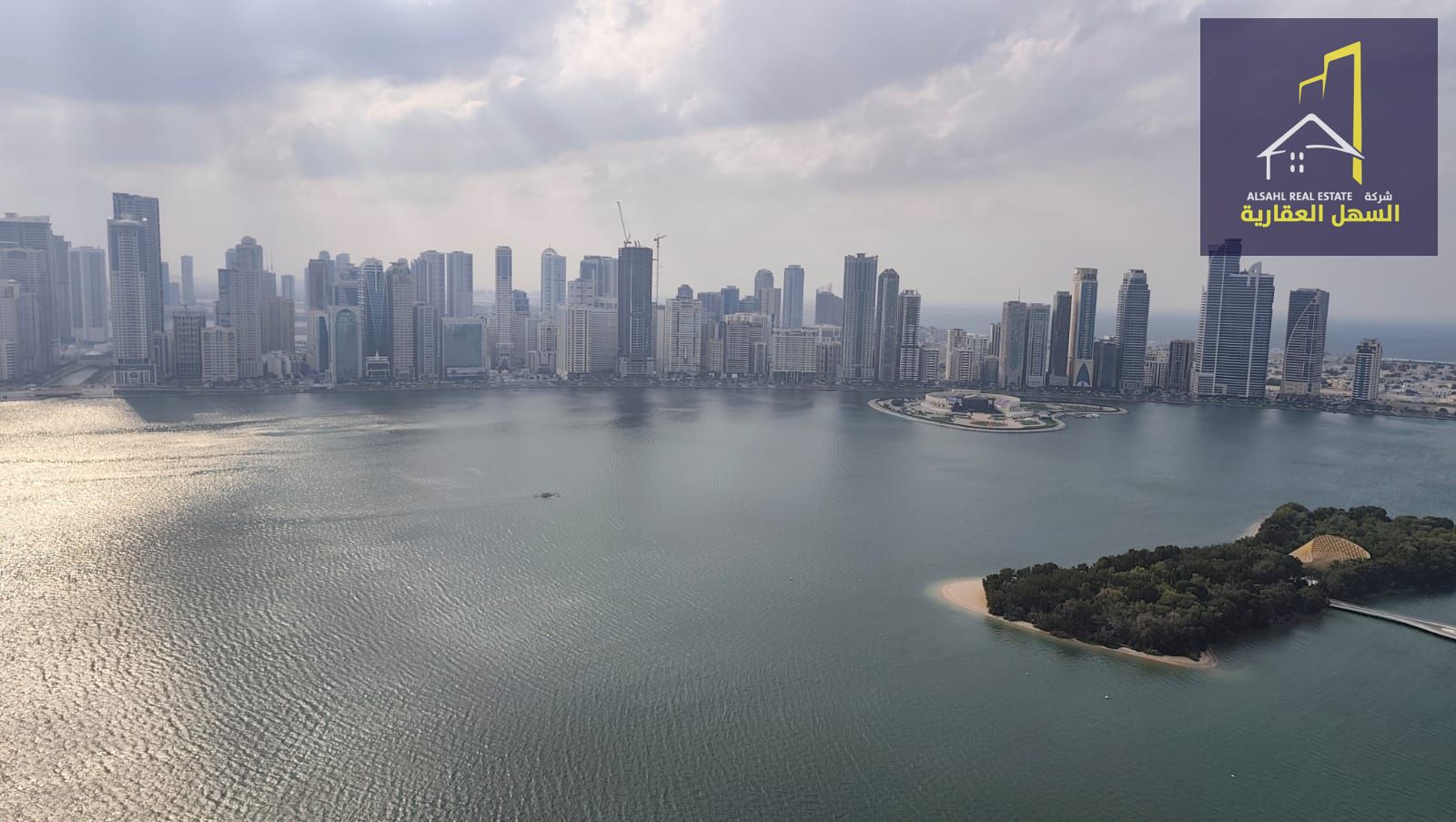 Sea View 3-Bedroom Apartment with Free AC & Parking