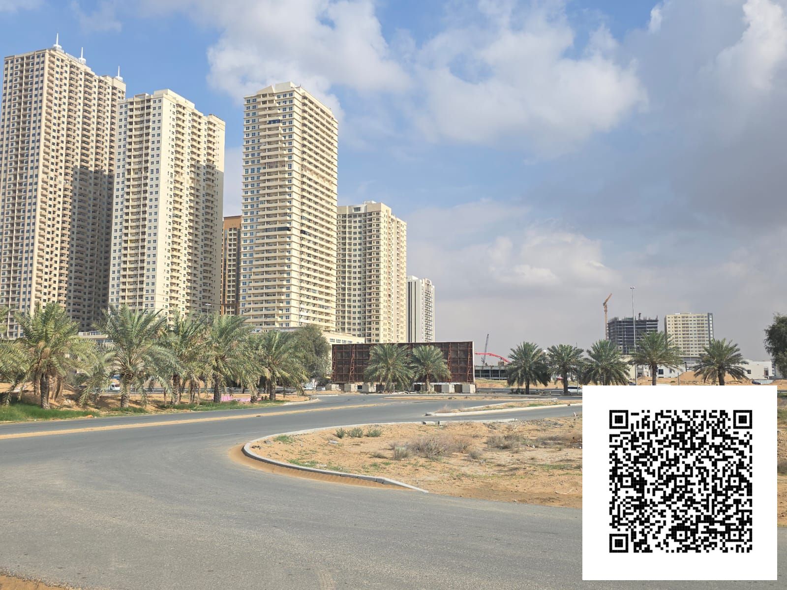 Prime Commercial & Residential Plot | G+15 Approved | Park Facing | Al Alia (Global City), Ajman