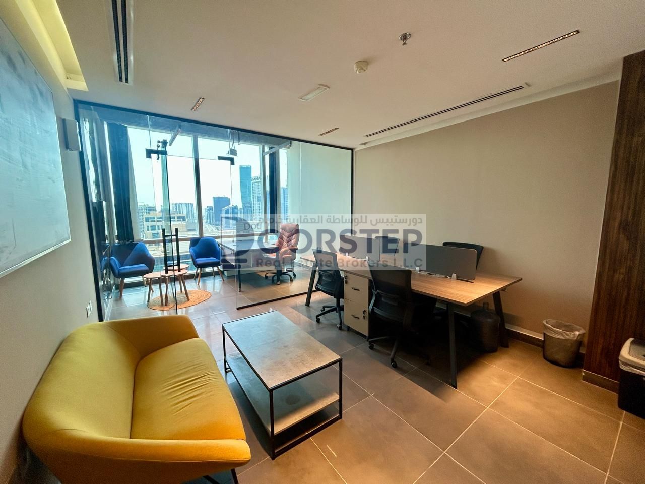 Fitted Office With Glass Partition Vacant multiple options available