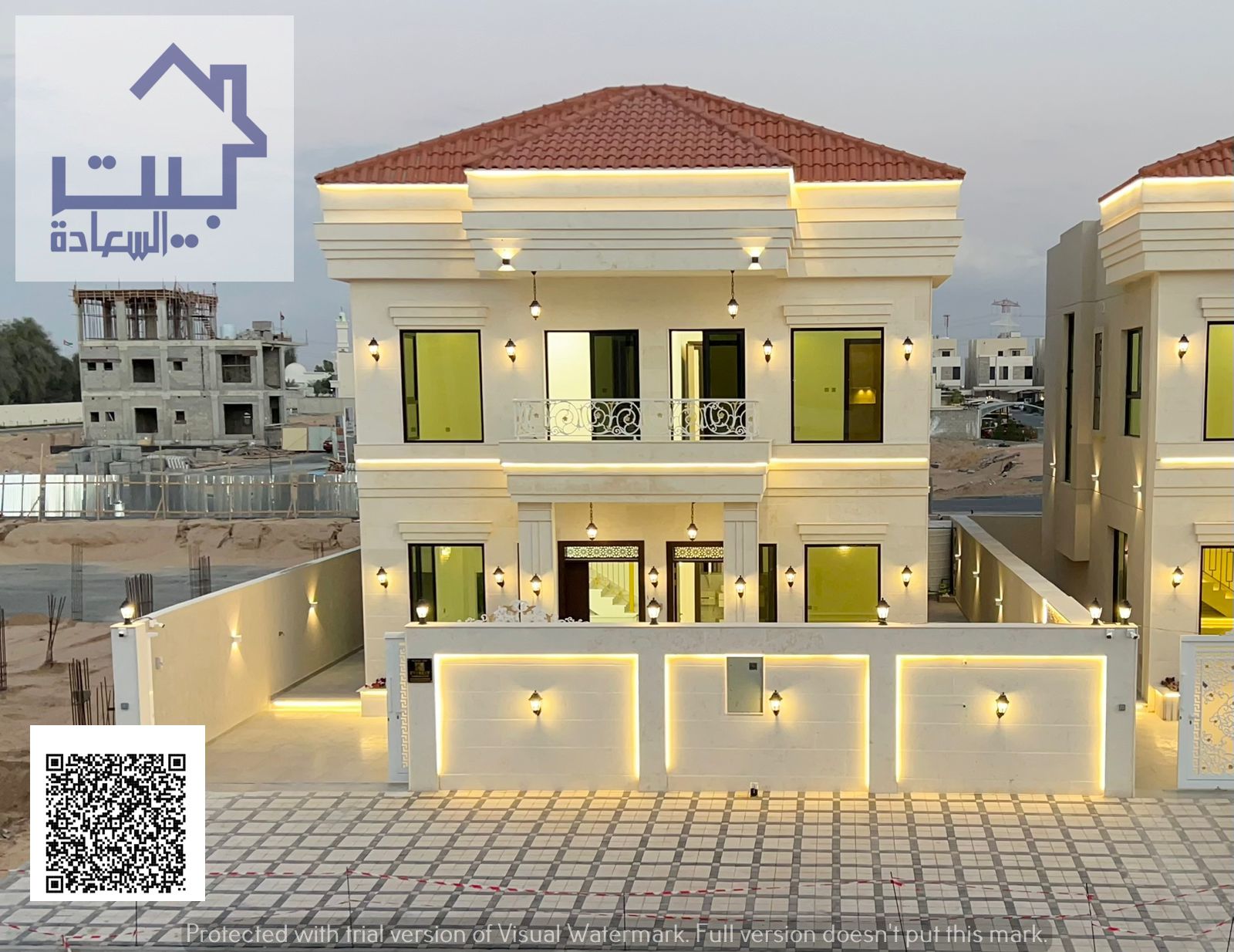 Villa for Sale in Ajman – Al Helio 2 Area | Modern Design | 4 Master Bedrooms | Classic Design | Excellent Location