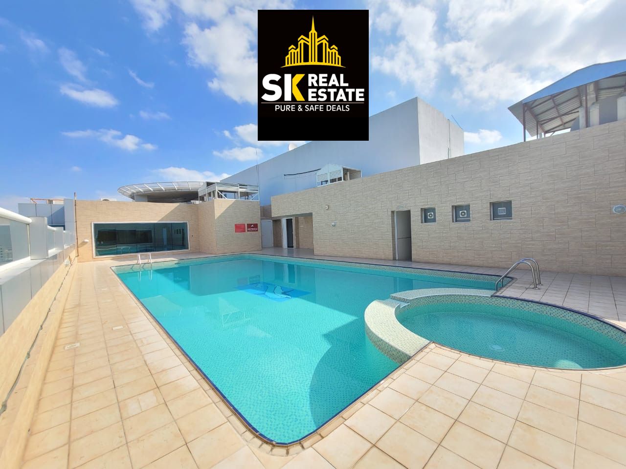 LIMITED OFFER LAVISH ONE BHK WITH BUILT IN WARDROBES WITH POOL & GYM ON A VERY PRIME LOCATION