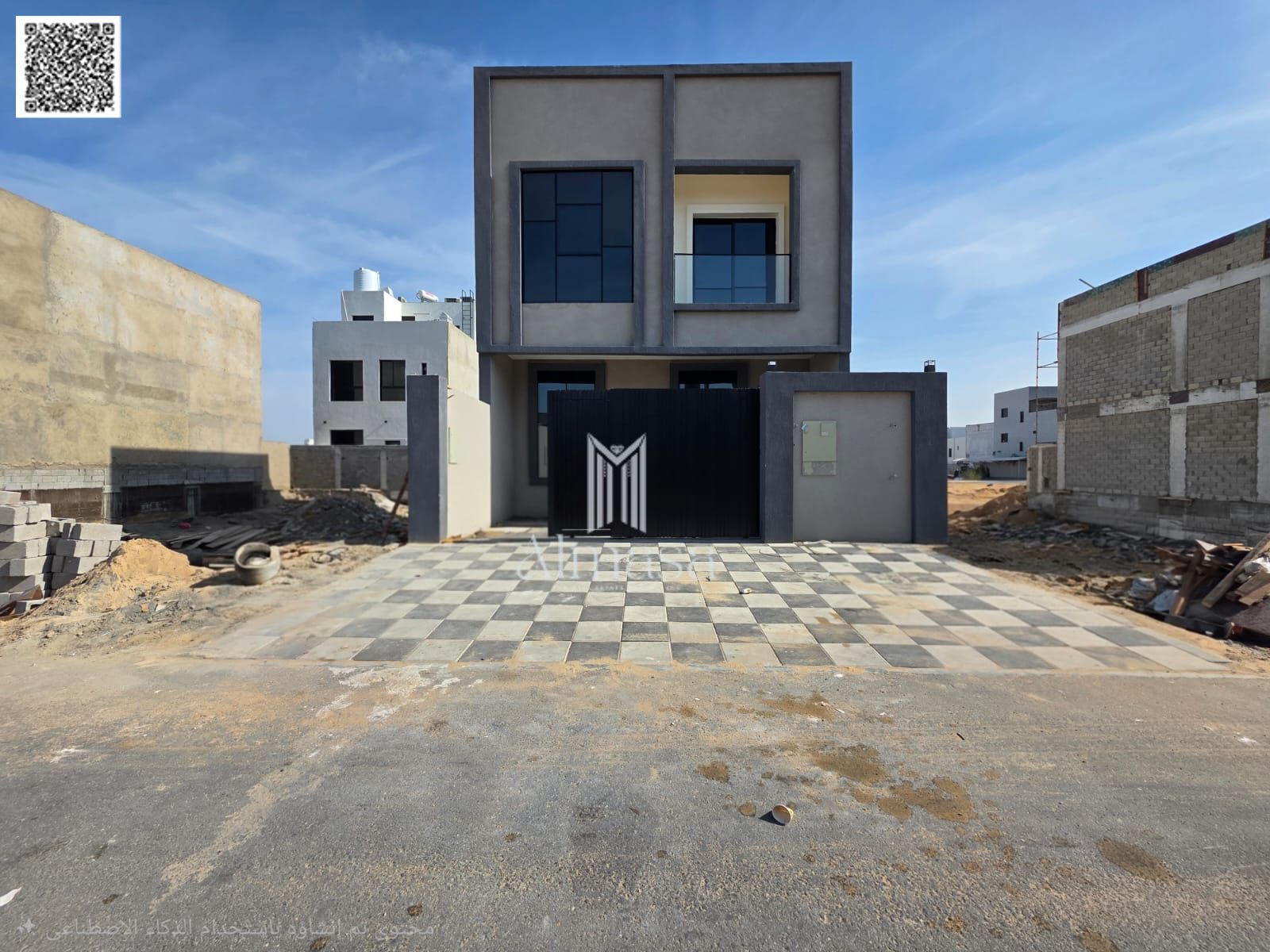 A golden opportunity to own a two-story villa with a rooftop, modern design, custom finishing, at a price including air conditioning.